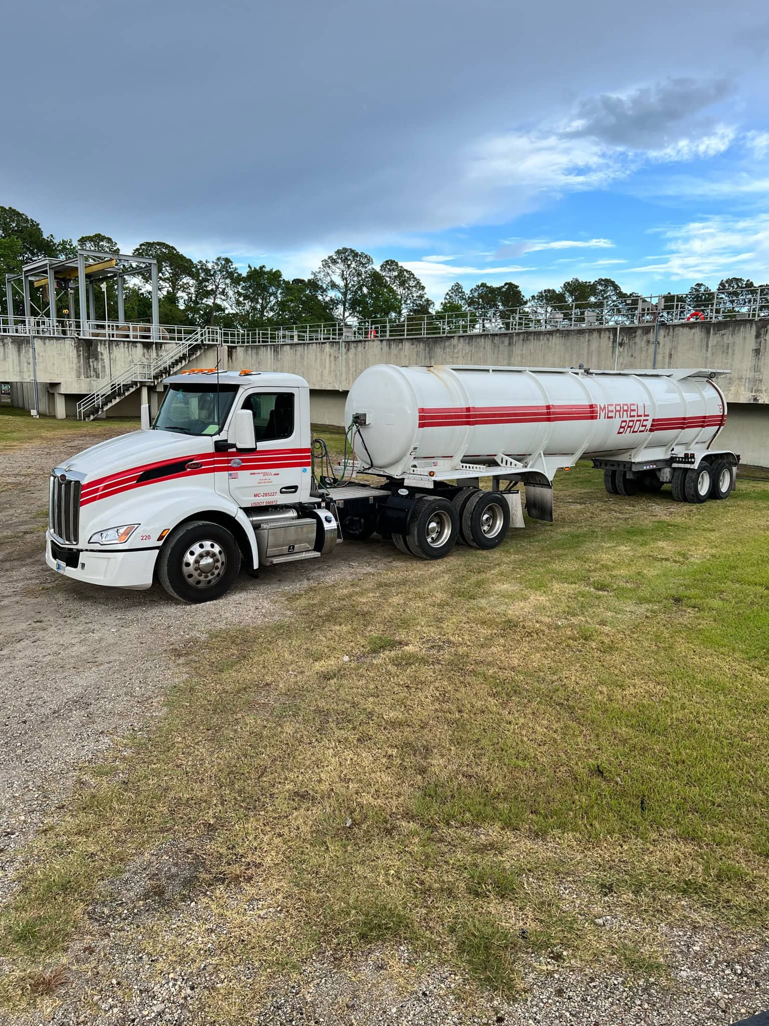 Merrell Bros. biosolids transportation fleet